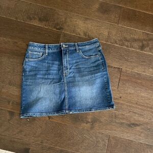 Perfect denim mini skirt